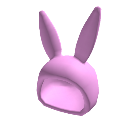 Roblox Item Simple Pink Bunny Hoodie