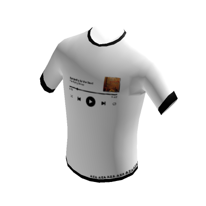 White Opened Up Shirt's Code & Price - RblxTrade