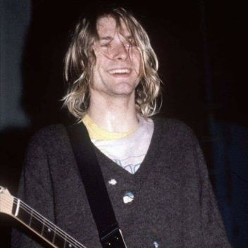 disfruta de una buena cena con Kurt Cobain
