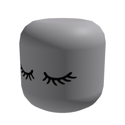i made eyelashes for the roblox man face - BiliBili