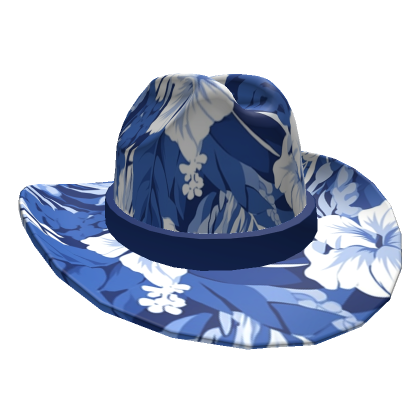 Hawaiian top cowboy hat