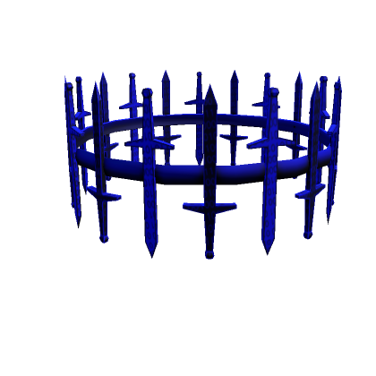 Roblox Item Blue Hacker Sword Crown [SALE]