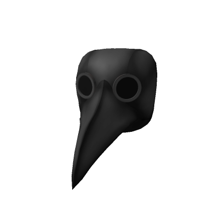 Roblox Item Black Plague Doctor Mask