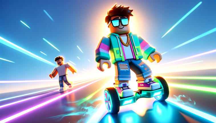 Extreme Hard Obby But Hoverboard