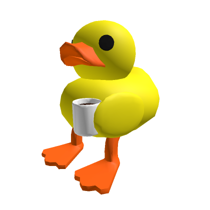 Duck With Coffee Pal | Roblox Item - Rolimon's