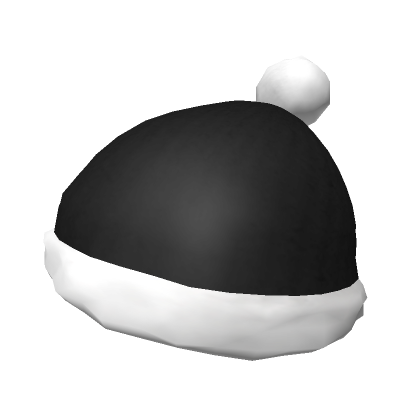 Roblox Item Warm N' Cozy Black Winter Cap