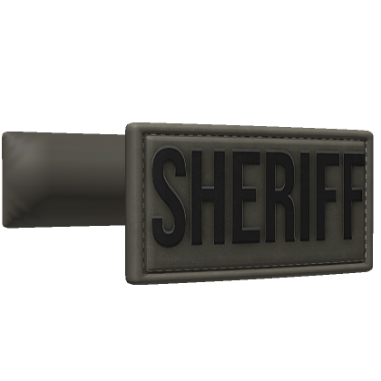 Sheriff patch cheap for vest