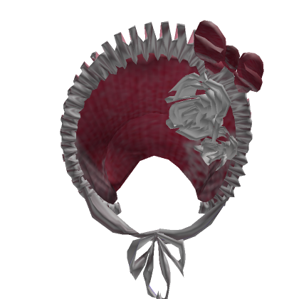 Spring rococo tea party hat (red) | Roblox Item - Rolimon's