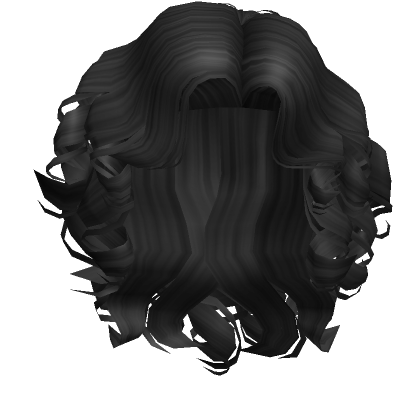 Curly Hippie Mullet Black s Code Price RblxTrade