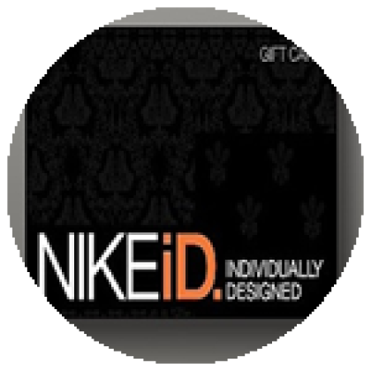Nike iD Card - Roblox