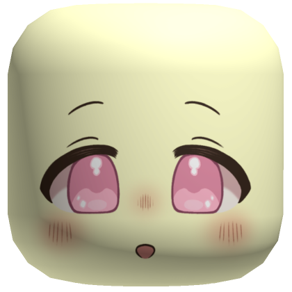 💗Chibi Anime Aesthetic Mask Face - Skin tone