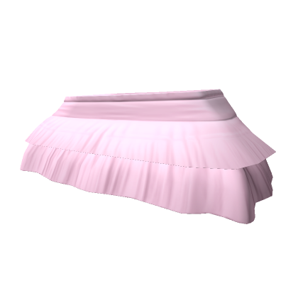 cute pink ruffled skirt | Roblox Item - Rolimon's