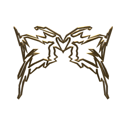 gold butterfly face covering | Roblox Item - Rolimon's