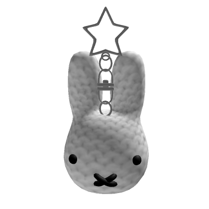 White Bunny Keychain | Roblox Item - Rolimon's