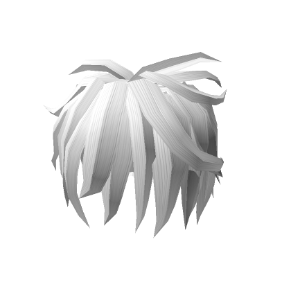 Emo Hair [White]  Roblox Item - Rolimon's