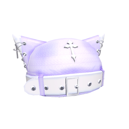 Fluffy Cat Hood Purple  Roblox Item - Rolimon's