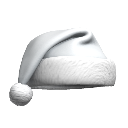 White santa outlet hat