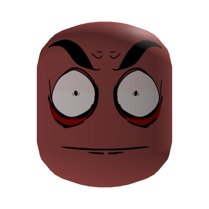 Cartoony Angry Face  Roblox Item - Rolimon's