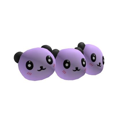 Purple panda hot sale squishy