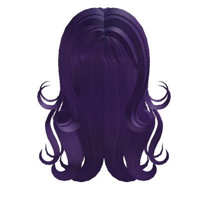 swirly rare pony curly anime hair purple ꒱ | Roblox Item - Rolimon's