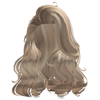 Voluminous Eva Curls In Blonde | Roblox Item - Rolimon'S