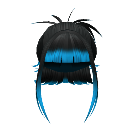Black to Blue hair's Code & Price - RblxTrade