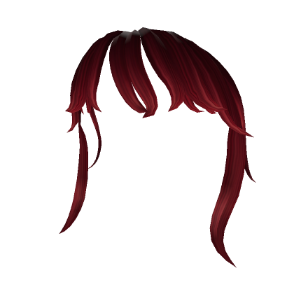 B&B Natural Framed Fringe Bangs In Red Velvet - Roblox