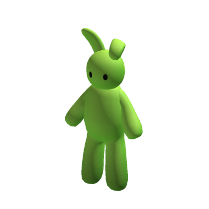Roblox Item Adorible Green Bunny Plushie Suit Rabbit Costume
