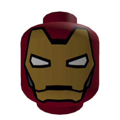 I retextured an ironman helmet on the ugc catalogue (left is original) : r/ roblox