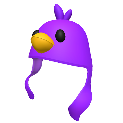 Purple Chick Beanie - Roblox