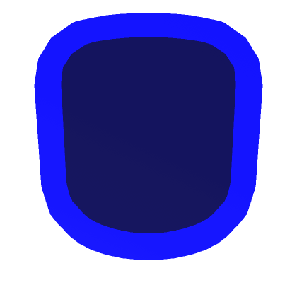 Roblox Item Blue Head Outline Aura