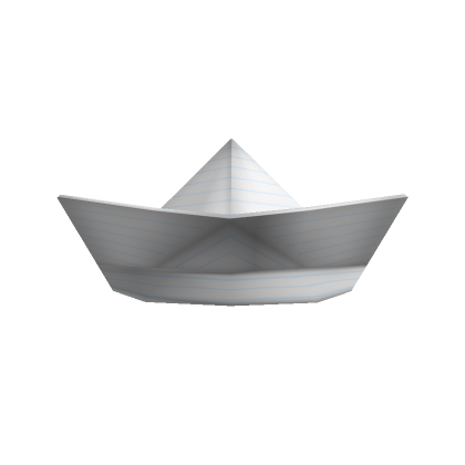Paper boat hat online