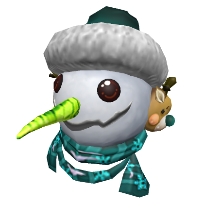 Roblox Item ☃️ Winter Chill Ultimate Snowman Head Set