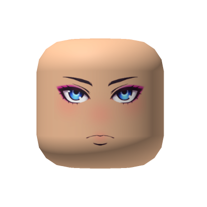 Soft Brown Eyed Anime Face's Code & Price - RblxTrade