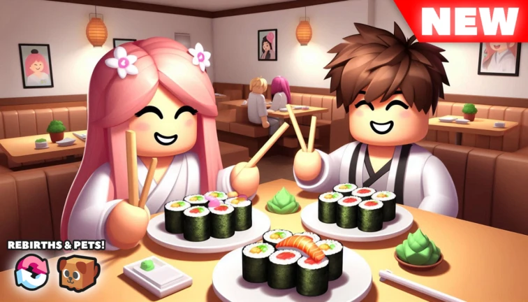 2 Player Sushi Tycoon 🍣