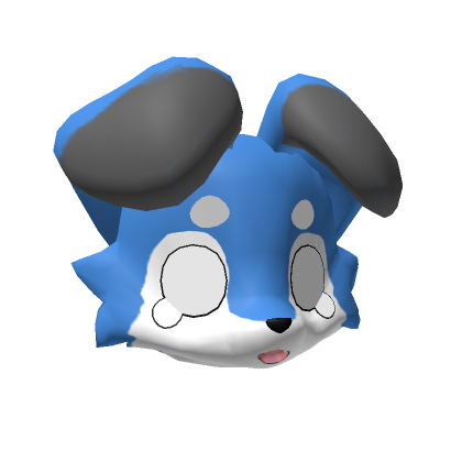 Pokemon Roblox logo blue