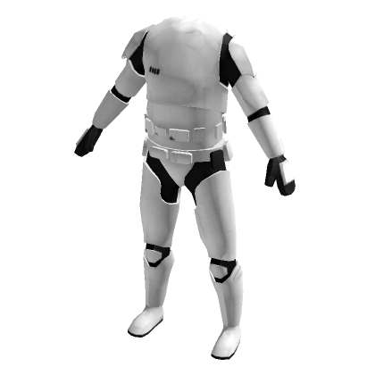 White troop suit 