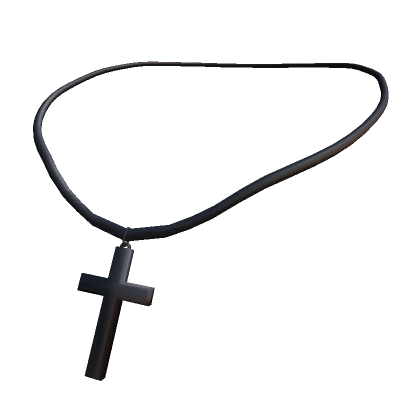 Cross shop necklace roblox
