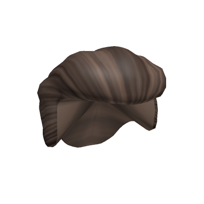 Brown Slick Back Hair  Roblox Item - Rolimon's