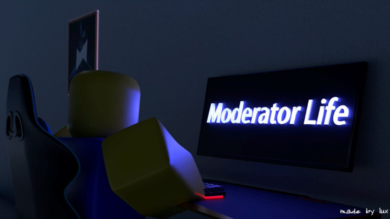 ⌛ SOON UPDATE] Moderator Life - Roblox