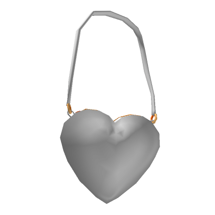 White best sale heart purse
