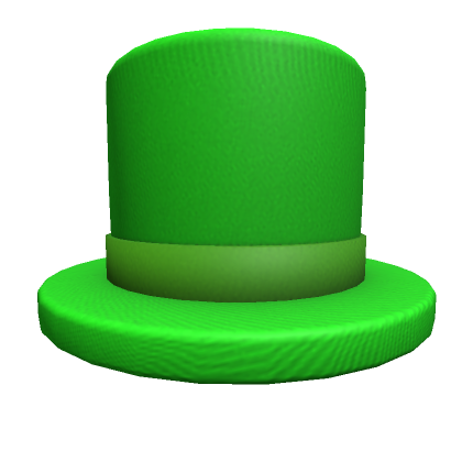 Roblox Item green top hat