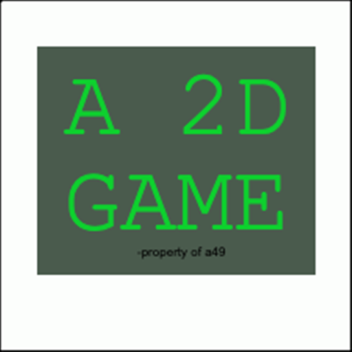 A 2D Game