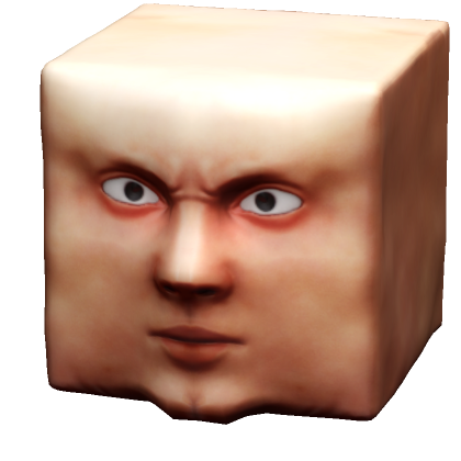 Realistic Block Head - Roblox