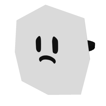 Sad Ghost Face - Roblox