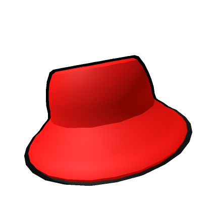 Red Bucket Hat | Roblox Item - Rolimon's