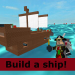 Build a ship and sail to zombie island! [BROKEN]