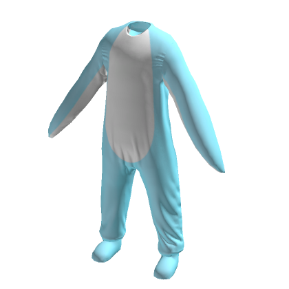 Roblox Item Light Blue Shark Costume