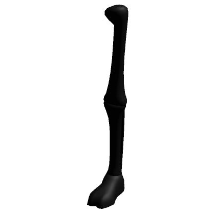 Black Skelly Left Leg | Roblox Item - Rolimon's