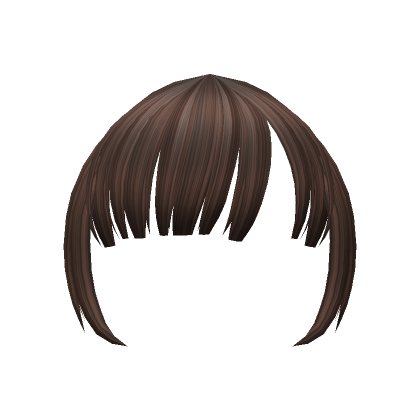 Stylish Side Parted Bangs (Brown)'s Code & Price - RblxTrade